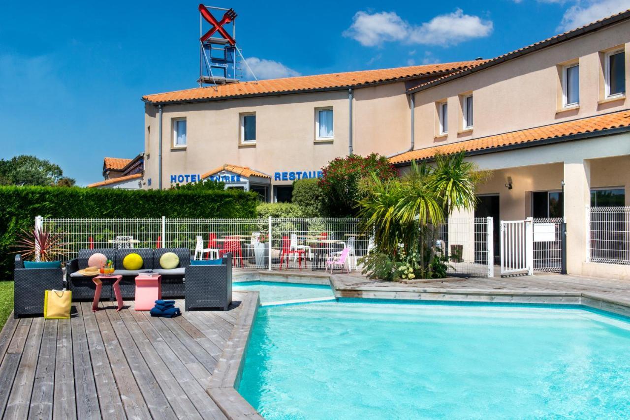 Logis Hotel L'Air Marin Yves Luaran gambar